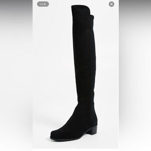 Stuart Weitzman Reserve Stretch Suede Boots